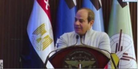 الرئيس السيسي: نقابل ظروف قاسية طوال 4 سنوات.. ورغم كده ربنا بيوفقنا