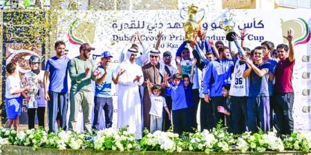 ماجد المهيري بطلاً لكأس ولي عهد دبي للقدرة