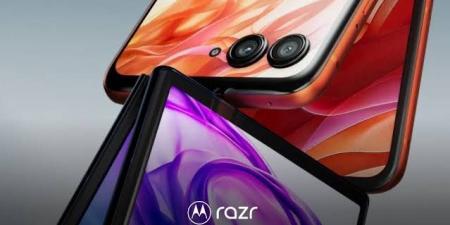 Motorola Razr الجديد يظهر لمنافسة هواتف سامسونج القابلة للطي