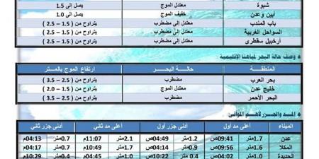 شديد البرودة.. حالة الطقس في اليمن اليوم الأربعاء 22-1-2025 (درجات الحرارة)