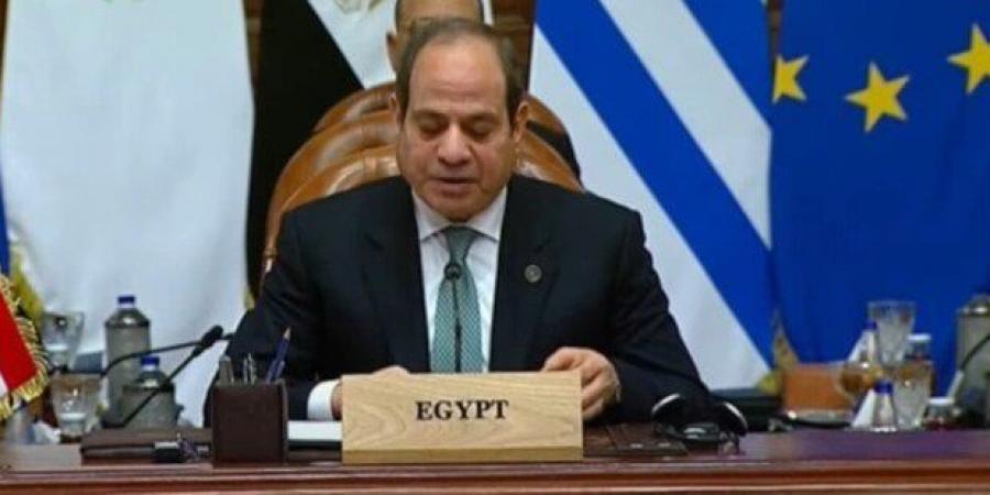 الرئيس السيسي: مشروع الربط الكهربائي بين مصر واليونان نقطة تحول في تعزيز التكامل الإقليمي