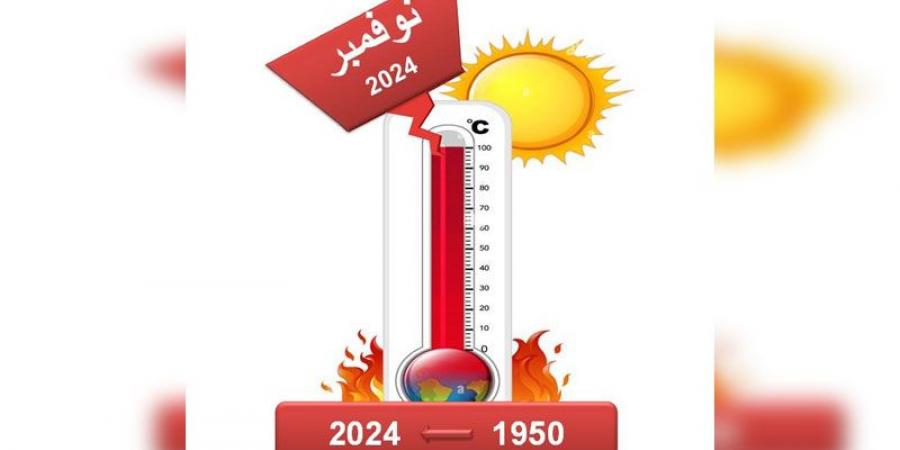 التقرير المناخي.. نوفمبر 2024 الاكثر حرارة منذ 74 عاما