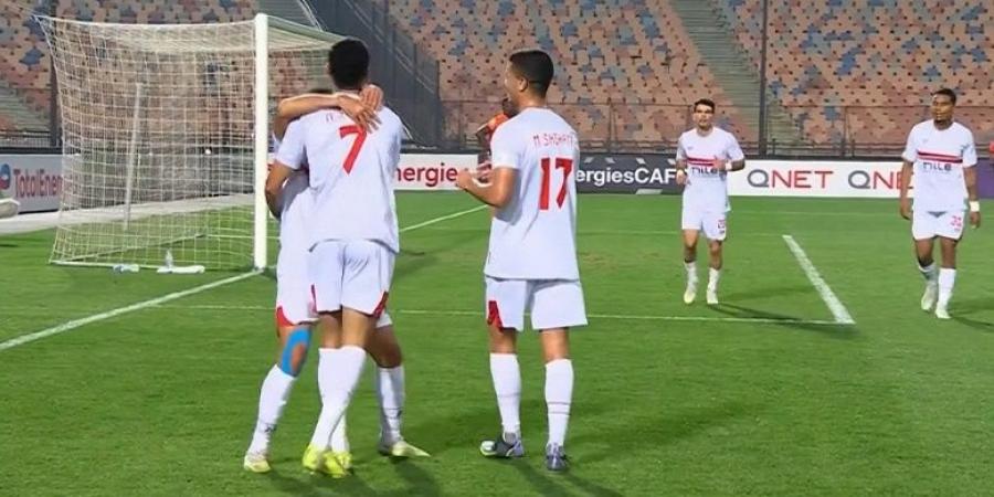 هدف مصطفي شلبي فى لقاء الزمالك وإنيمبا - شاهد