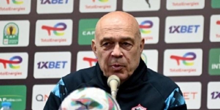 جروس:الزمالك واجه إنيمبا بجدية رغم التأهل لربع نهائي الكونفيدرالية