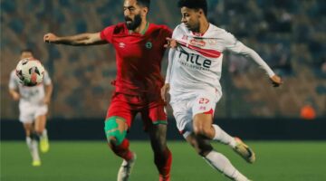 صور | حسام حسن وناصر ماهر يحضران مباراة الزمالك ومودرن سبورت