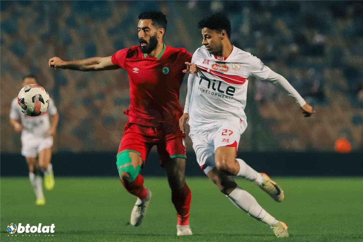 صور | حسام حسن وناصر ماهر يحضران مباراة الزمالك ومودرن سبورت