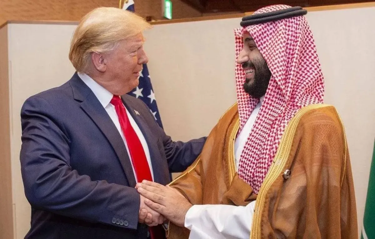 محمد بن سلمان وترمب بحثا تعزيز العلاقات الثنائية